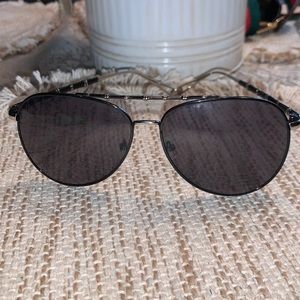 Gucci Bamboo style Aviator Sunglasses (authentic) NWOT